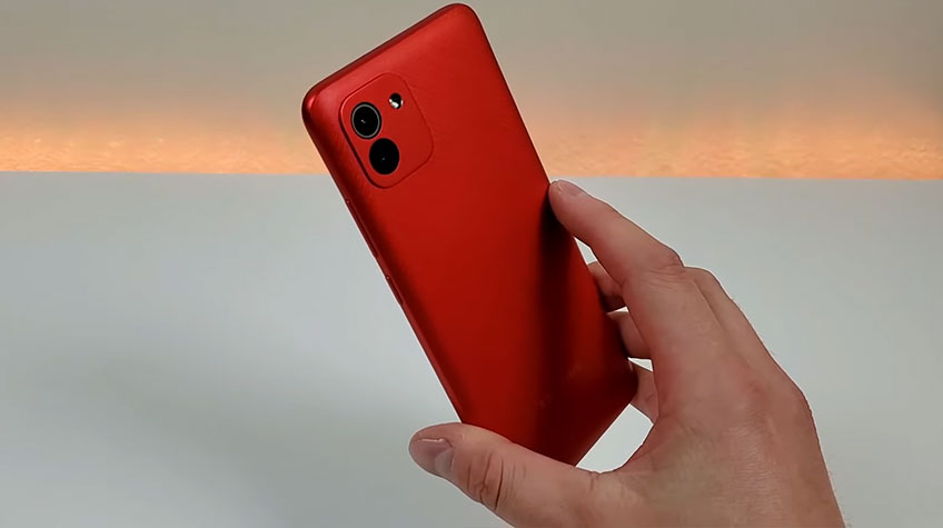 Galaxy A03 vermelho um dos piores celulares da Samsung